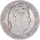 1 Franc - Louis-Philippe 1837 W - Avers