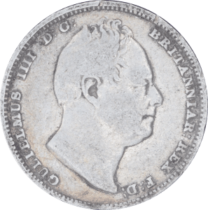 Avers 6 pence Guillaume IV 1834