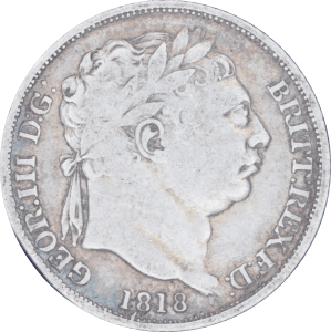 Avers 6 pence George III 1818