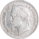 50 centimes Napoléon III 1865 K - Avers