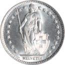 1 franc Helvetia 1963 B - Avers