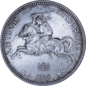 Avers 2 litu 1925