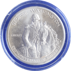 Avers ½ dollar George Washington 1982 D