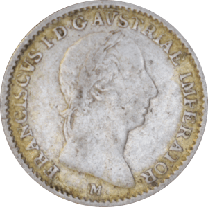 Avers ¼ lire - François Ier 1823 M