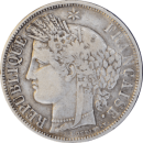 5 francs 1850 K Cérès - Avers