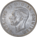 ½ couronne 1944 George VI - Avers