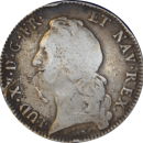 Écu d'argent au bandeau  1746 L Louis XV - Avers