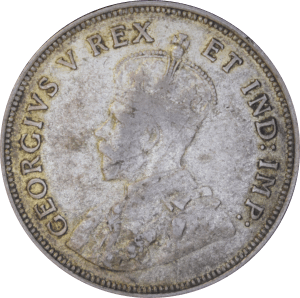 Avers 1 shilling George V 1921 H