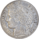 1 franc 1872 K Cérès - Avers
