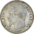 1 franc 1859 A Napoléon III - Avers