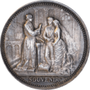Médaille de mariage Vernon - Avers