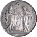 Médaille de mariage Pingret - Avers