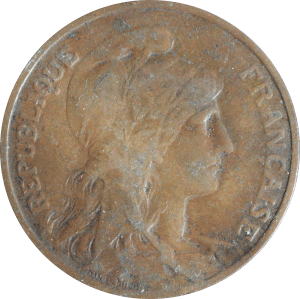 Avers 10 centimes 1914 A Daniel Dupuis