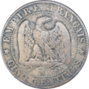 5 centimes 1855 MA Napoléon III - Revers