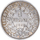 1 franc 1895 A Cérès - Reverse