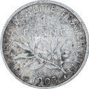 1 franc Semeuse 1903 - Reverse