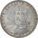 1 franc Semeuse 1909 - Reverse