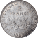 2 francs Semeuse 1909 - Revers