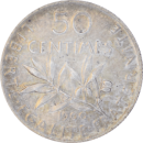50 centimes Semeuse 1900 - Reverse