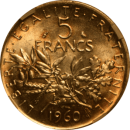 5 francs Semeuse 1960 - Reverse
