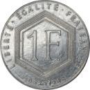 1 franc De Gaulle sans différents 1988 - Reverse