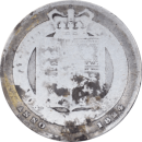1 shilling George IV 1824 - Reverse