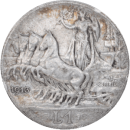 1 lire Victor-Emmanuel III 1913 R - Reverse