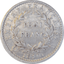 Demi franc Napoléon Empereur 1810 A - Reverse