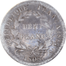 Demi franc Napoléon Empereur 1808 A - Revers