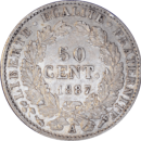 50 centimes Cérès 1887 A - Reverse