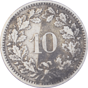 Revers 10 centimes Écusson 1850 BB
