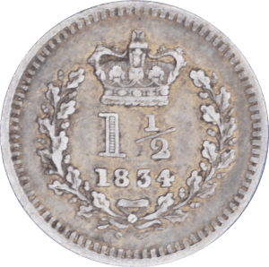 1½ pence Guillaume IV - Revers
