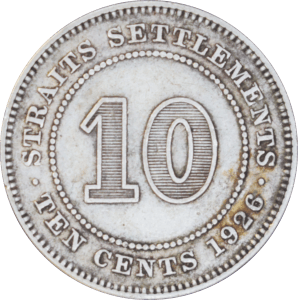 10 cents George V 1926 - Revers