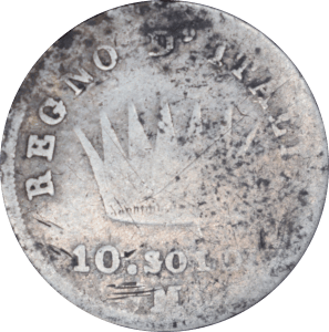 10 soldi Napoléon Ier 1810 - Revers