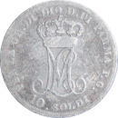 10 soldi Maria Luigia 1815 M - Reverse