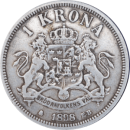 1 krona Oscar II 1898 - Revers