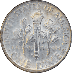 Revers 10 cents "Roosevelt Dime" 1959 D