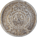 50 centimos Alphonse XIII 1926 - Revers