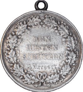 Médaille de tir Karl I - Revers