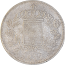 2 lires 1837 Charles-Louis de Bourbon - Revers