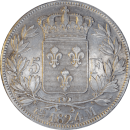 5 francs Louis XVIII 1824 M - Revers