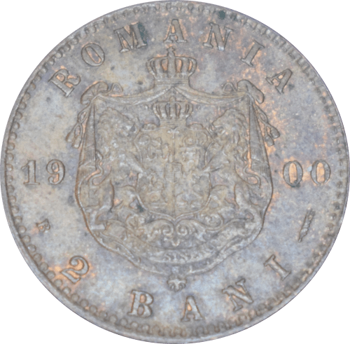 2 Bani Carol Ier 1900 B - Revers