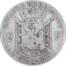 2 francs Léopold II 1880 - Revers