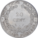 20 cents Indochine française 1922 A - Revers