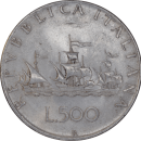 500 lires Caravelles 1958 R - Revers