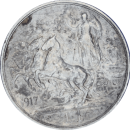 1 lire Vittorio Emanuele III 1917 R - Revers