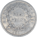 Demi franc Napoléon Empereur 1810 A - Revers