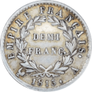 Demi franc Napoléon Empereur 1813 A - Revers