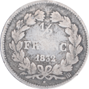 1/2 franc Louis Philippe 1832 BB - Revers