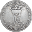 10 soldi Maria Luigia 1815 M - Revers